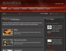 Tablet Screenshot of biokinetics.com